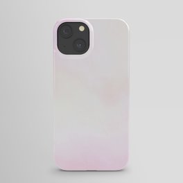 Pastel rose pink iPhone Case