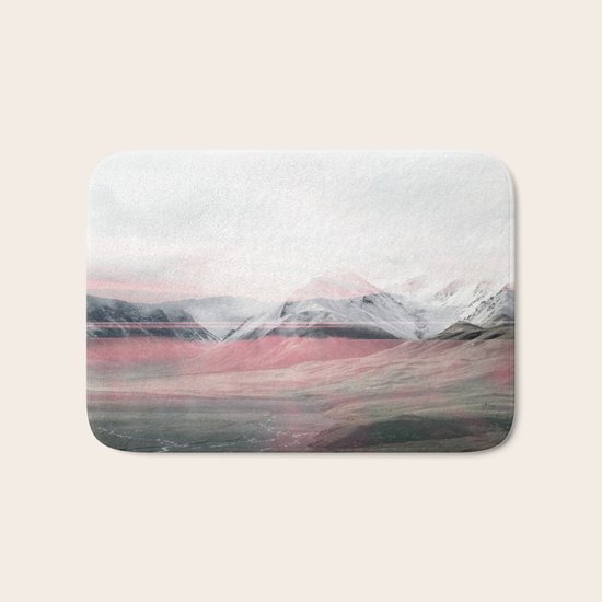 Rose Fog Bath Mat