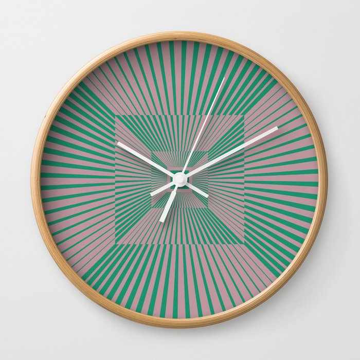 Tunneling Wall Clock