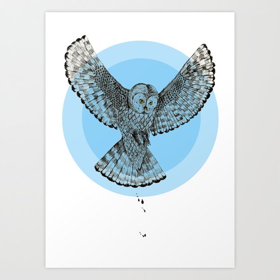 owl Art Print