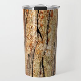 Tree bark texture | Abstract nature background Travel Mug