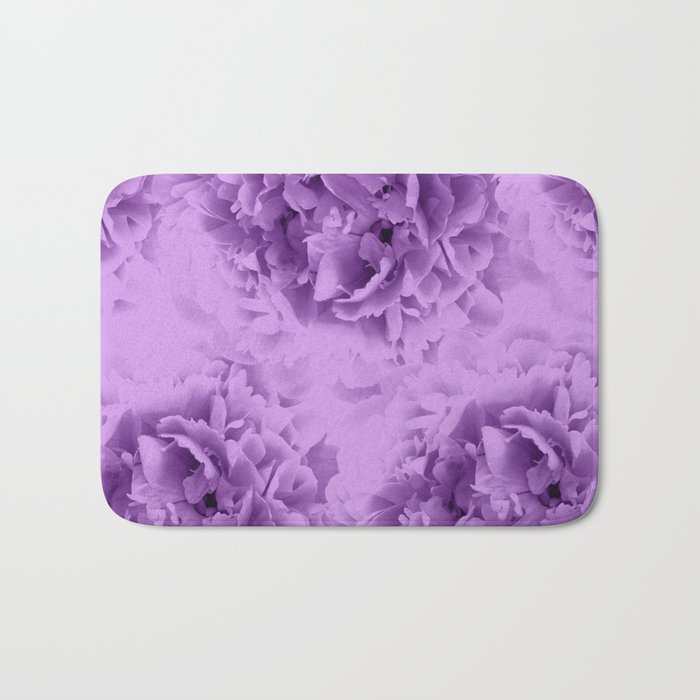 Purple Peonies Dream #1 #floral #decor #art #society6 Bath Mat