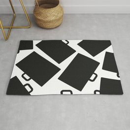 Large briefcase pattern (Large & Full version) Area & Throw Rug