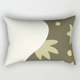Patterned simple color shape 1 Rectangular Pillow