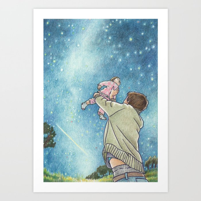 May your future twinkle Art Print