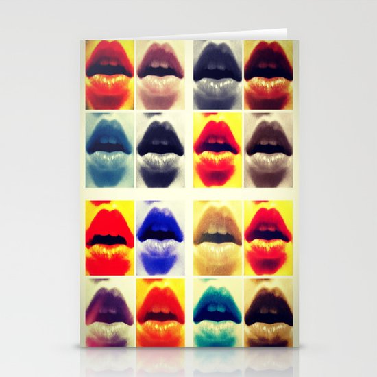 Lips Stationery Cards