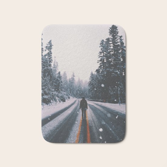 Winter Solitude Bath Mat
