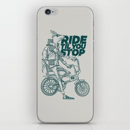 Ride or Don't! iPhone Skin