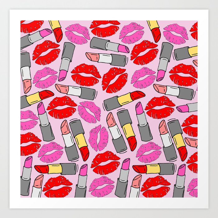 Lips Art Print