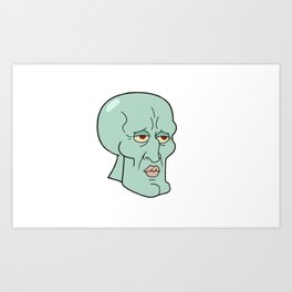 Spongebob Art Prints For Any Decor Style Society6