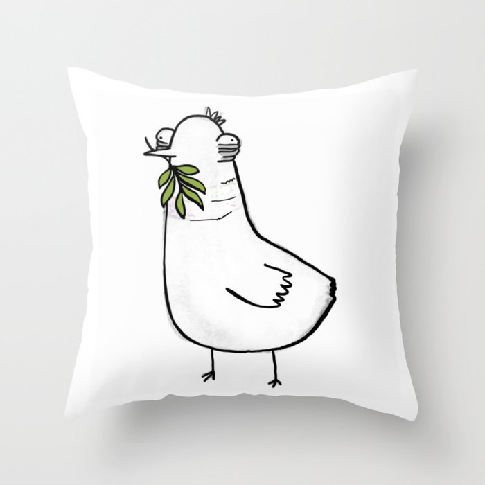 Knock-off Dove Throw Pillow