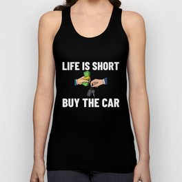 Used Car Salesman Auto Seller Dealership Unisex Tank Top