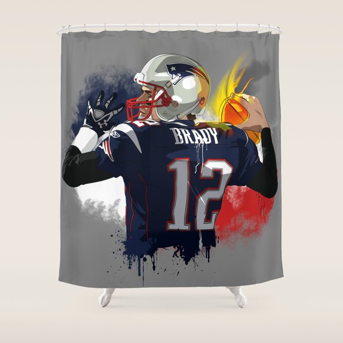 Tom Brady Shower Curtain By Jmaldonado Society6