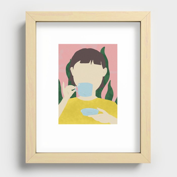 Calming Recessed Framed Print