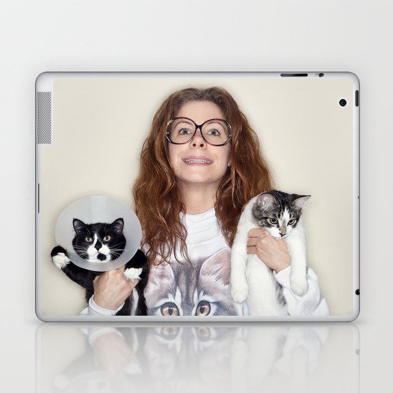 Crazy Cat Lady Laptop & iPad Skin