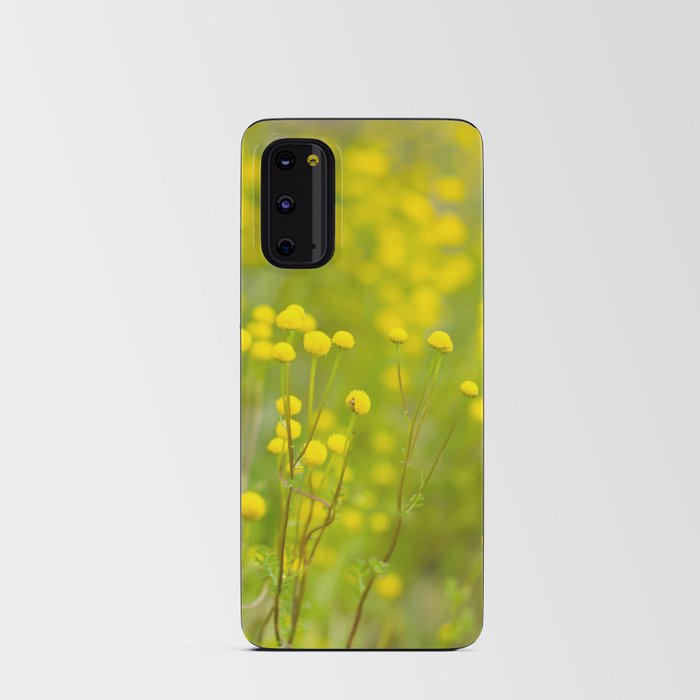 Yellow Flower Field Android Card Case