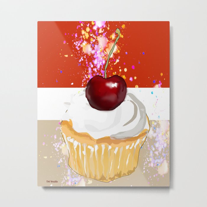 Cupcake-2 Metal Print