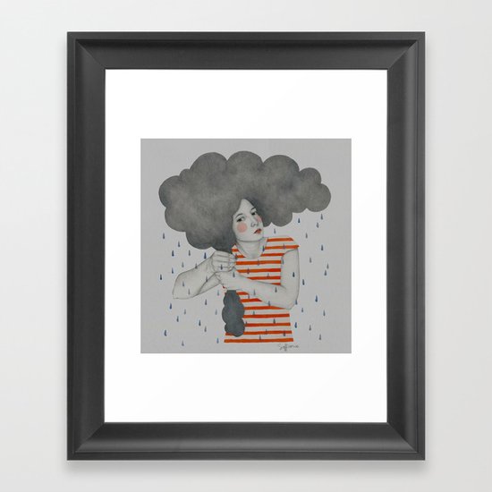 Luella Framed Art Print