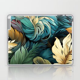 Tropical abstract leaves Laptop & iPad Skin