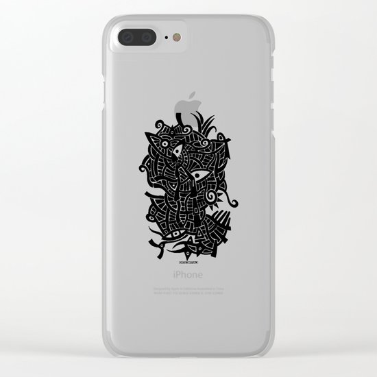 - androgynous fish - Clear iPhone Case