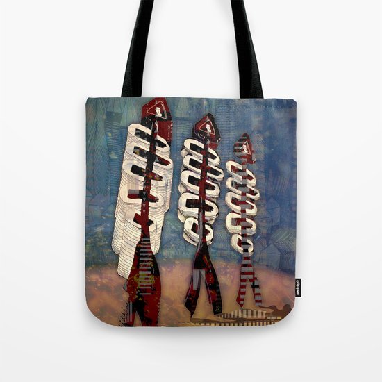 Atlante 18·5·16 / Fish Spines Tote Bag