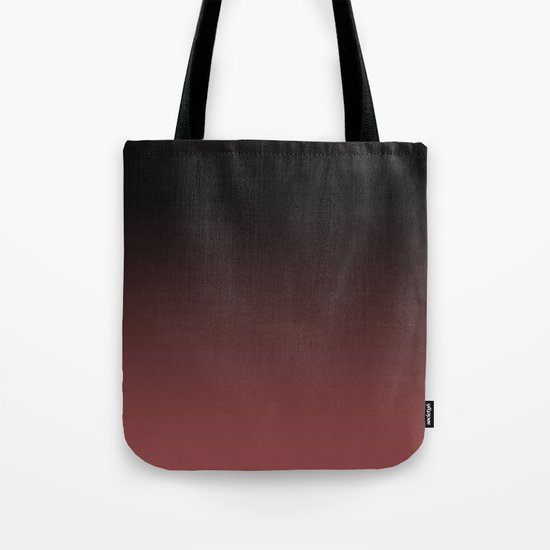 Marsala Ombre Tote Bag