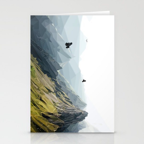 Mountain Scene Stationery Cards