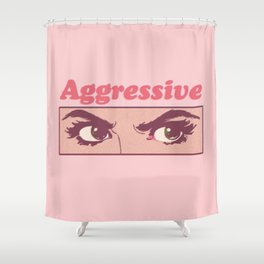 Aggressive Shower Curtain