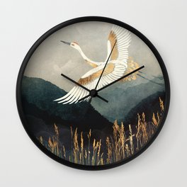 Elegant Flight Wall Clock