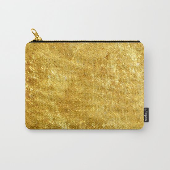 Golden Texture #lifestyle #society6 Carry-All Pouch