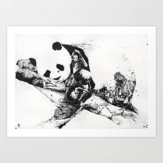 Chaos and order 2 Art Print