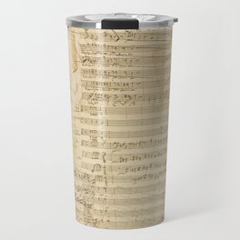 Classical music notations Travel Mug
