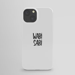 wabi sabi iPhone Case