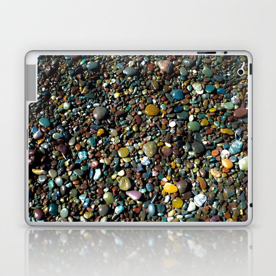 Pebbled beach Laptop & iPad Skin
