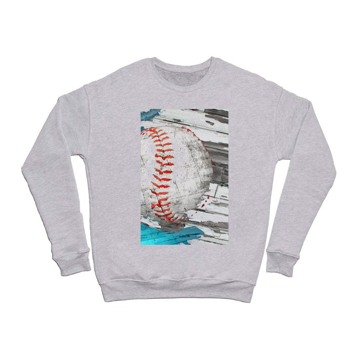 Baseball art print work vs 8 Crewneck Sweatshirt