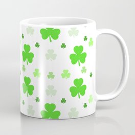 Shamrock All-Over Pattern Coffee Mug