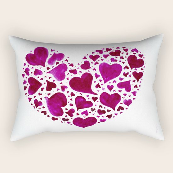 Heart Rectangular Pillow
