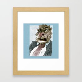 beast Framed Art Print