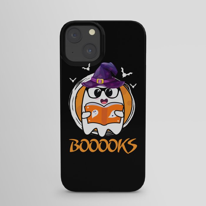 Booooks - reading Halloween iPhone Case