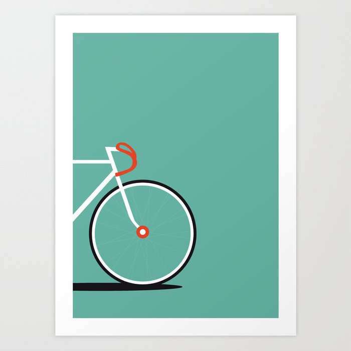 bike. love. Art Print by frnmrly | Society6