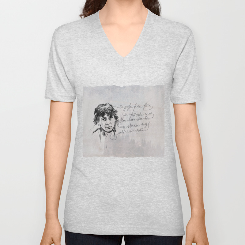 Hakan Hellstrom V Neck T Shirt By Elinmaria Society6