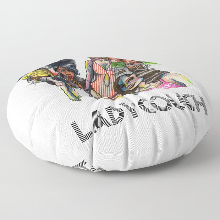 LadyCouch Floor Pillow