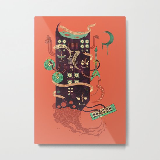 Power Trio Metal Print