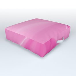 Pink Bubble Gum Pinch Point Outdoor Floor Cushion | White, Girlie, Point, Ball, Pinch, Bubble, Gum, Girl, Bright, Focus 