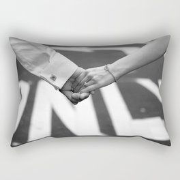 Hand In Hand | Love | Engagement Rectangular Pillow