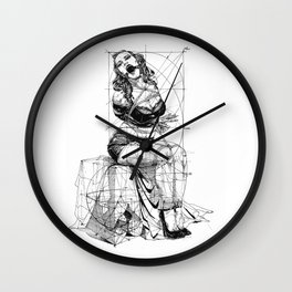 Zealous Lady Wall Clock