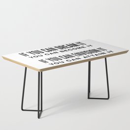 If You Can Imagine It - William Arthur Ward Quote - Literature - Typography Print Coffee Table