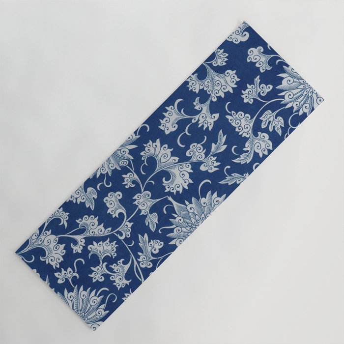 Chinese Floral Pattern 5 Yoga Mat