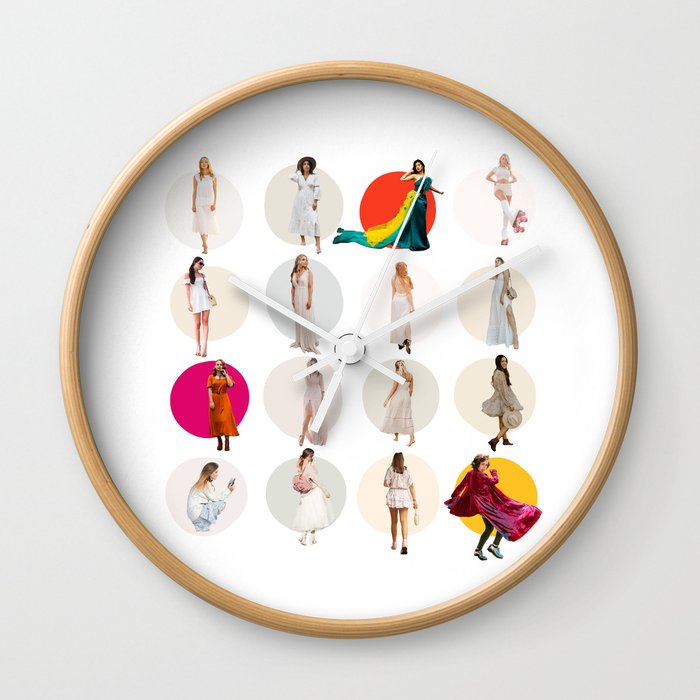 If Picture Day Happened In Our Thirties Wall Clock