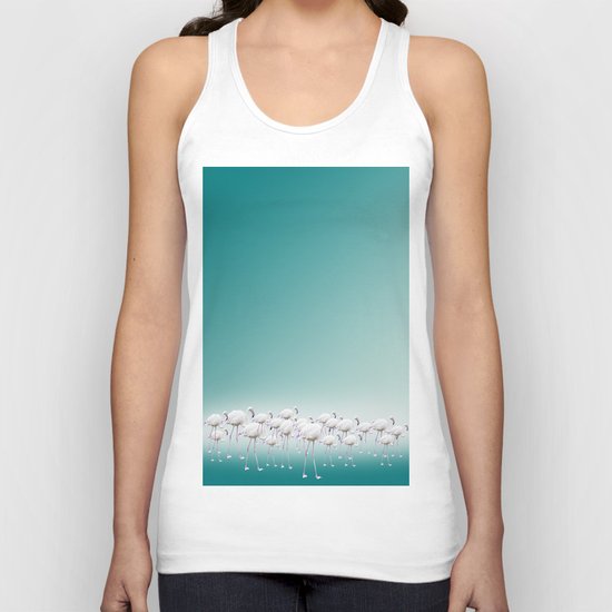 Flamingo Unisex Tank Top